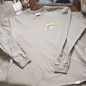 Simply Southern Taupe Long-Sleeve Mama Graphic Tee